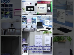 ISO 9001 Self Stick Dry Erase Sheets White Board OEM ODM Ringan