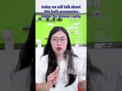 Meja Kantor Penyimpanan Organizer Keranjang Aksesoris Kamar Mandi Dudukan Dinding Plastik