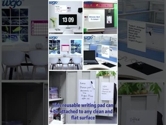 Papan Penghapus Kering Lengket yang Dapat Direposisi Pada Permukaan Paling Halus Termasuk Plastik