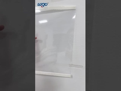 A4 Acrylic Wall Mounted Sign Holder Untuk Dokumen Kertas ISO9001 ODM OEM