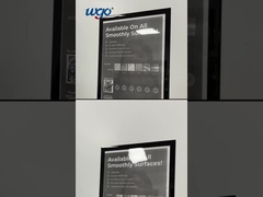 ODM A4 Sign Holder ISO 9001 Disetujui Outdoor Sign Holder Wall Mount