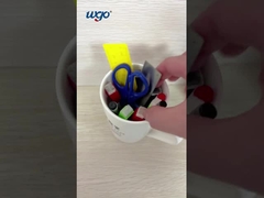 Penjaga gudang yang baik Peninggalan dinding jelas Multi-tujuan Storage Organizer Basket