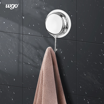 Kait Cangkir Hisap Stainless Steel WGO, Kait Dinding Kamar Mandi Kamar Mandi
