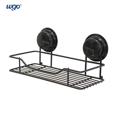 Pemasangan Bebas Kerusakan Tidak Perlu Lubang Pengeboran Shower Caddy Self Adhesive Aksesoris Mandi Pemegang Chrome