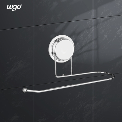 ISO9001 Self Adhesive Kamar Mandi Produk Pemegang WGO Suction Wall Handuk Rak