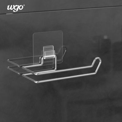 140mm Self Adhesive Handuk Rail SS304 Stainless Steel Hand Handuk Holder
