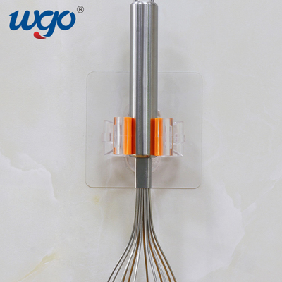 Self Adhesive Mounting Mop Gripper, Sapu Mop Holder Wall Mounted