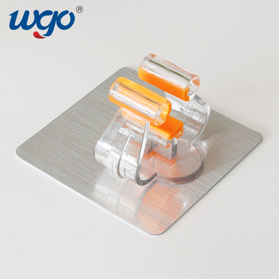 Self Adhesive Mounted Mop Dan Broom Holder Clips Dihapus Tanpa Meninggalkan Jejak