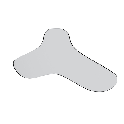 Soft Adhesive Glued Mounted Oxygen Mask Gel Pad Repostionable Tanpa Residu