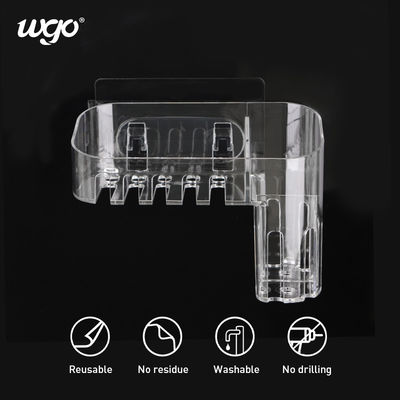 Dinding Kamar Mandi Sikat Gigi Caddy Self Adhesive Terpasang Tidak Ada Kerusakan