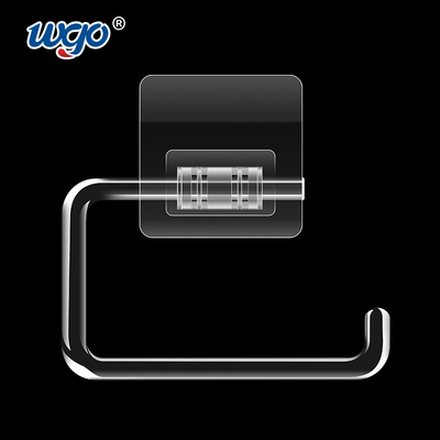 Set Kamar Mandi Bersih Pemegang Gulung Kertas Self Adhesive Toilet Stand 140*83*25mm