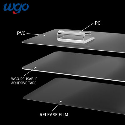 Penggantung rak kawat tanpa pengeboran