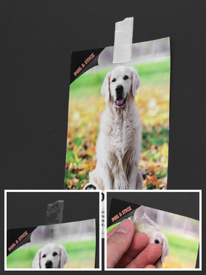 Self Adhesive Damage Free Removable Double Sided Tape Tanpa Residu