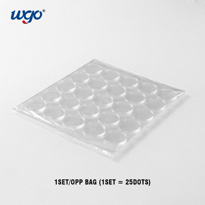 Restick 1000 kali Bisa Dicuci No Residu Removable Lem Dots Disesuaikan hitam