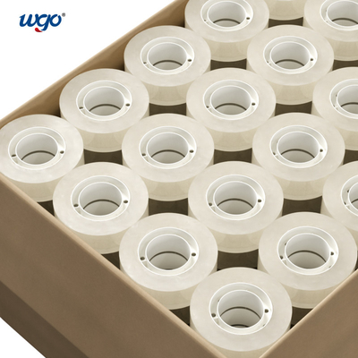 Kantor Dan Sekolah WGO Single Coated Tape Reusable Transparan Removable Packing