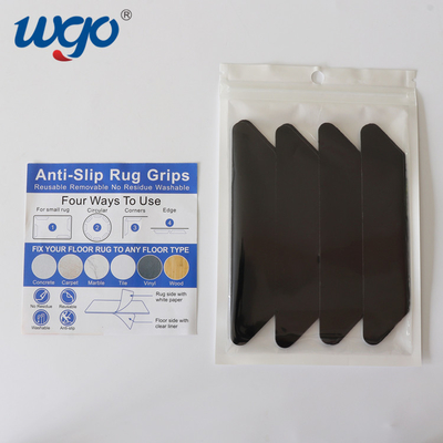 Dapat digunakan kembali WGO Self Adhesive Mounted Anti Slip Rug Gripper Dapat Dilepas Tanpa Residu