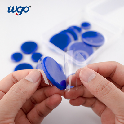 Drum Silicone Gel WGO Removable Self Adhesive Gel Pads Doorknob Crash Protector