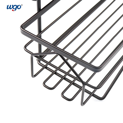 Aksesoris Mandi Stainless Steel Hitam Teroksidasi Pemegang Chrome Untuk Mandi
