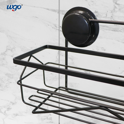 Aksesoris Mandi Stainless Steel Hitam Teroksidasi Pemegang Chrome Untuk Mandi