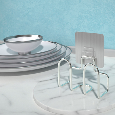 WGO SS304 Kitchen Sink Caddy Organizer Perekat Diri Tidak Perlu Alat Pemasangan