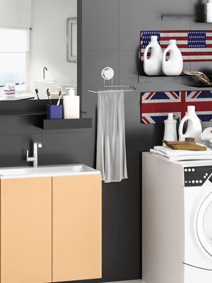 Suction Mounted Kamar Mandi Kertas Handuk Pemegang Self Adhesive Stainless Steel 201