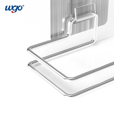 SS304 Kamar Mandi Kertas Roll Holder 14.5cm Untuk Penyimpanan Tisu Toilet