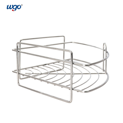 Nano WGO Corner Shower Caddy Rust Proof 10.1cm Hisap Tinggi Tetap
