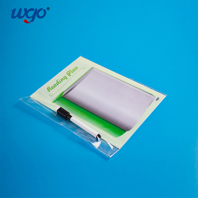 Papan Display Perekat yang Dapat Digunakan Kembali Bingkai Papan Penghapus Kering Papan Tulis PVC