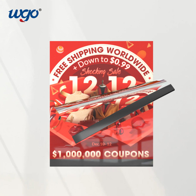 Tidak Ada Magnet Diperlukan Tongkat 100 kali Self Adhesive Sign Holder Display Frame A4