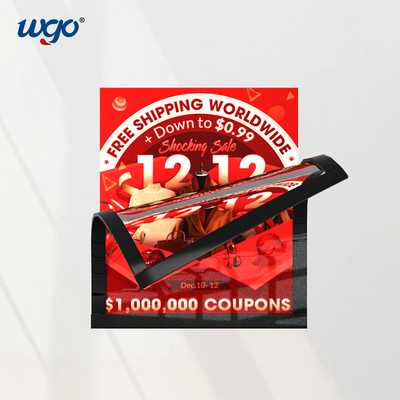 ODM A4 Self Adhesive Wall Mounted Sign Holder ISO 9001 Di Semua Permukaan Lancar