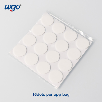 92mm X 55mm Repositionable Removable Lengket Dots Suction Gel 2 Sisi Pita Perekat yang dapat digunakan kembali