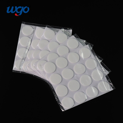 ISO 9001 Wall Mount Suction Cup Adhesive Pads Bening Diameter 20mm Tanpa Residu