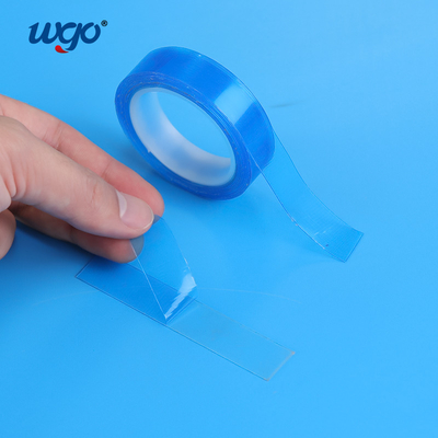 Clear Reusable Tape Double-sided Tape Non-marking Washable Roll Tape Untuk Penggunaan DIY