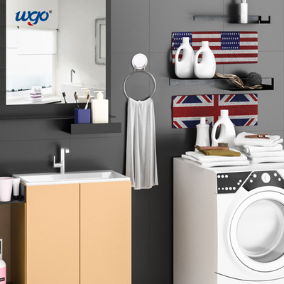 150mm Stainless Steel Kamar Mandi Handuk Pemegang Cincin Hisap Tetap ODM