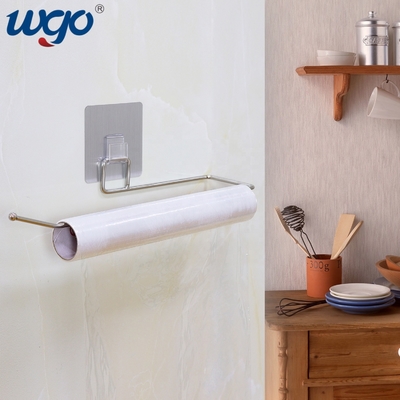 Wall Mount Plastik Gantung Kamar Mandi Kertas Roll Holder Toilet Tissue Stand