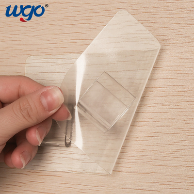 WGO Self Adhesive Shower Caddy, Dapat Dicuci Dan Dapat Digunakan Kembali Tanpa Bor Kait Dinding