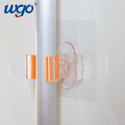 Produk Pembersih Self Adhesive Holder Dapat Dicuci Dan Dapat Digunakan Kembali Bebas Kerusakan Wall Mount Grippers