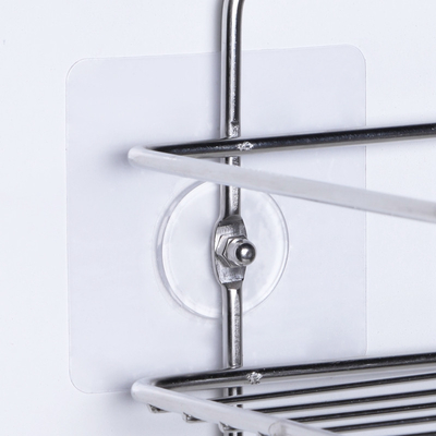 Sekrup Lengket Gratis Punch Self Adhesive Mounting Nail Hook Wall Mount Hook