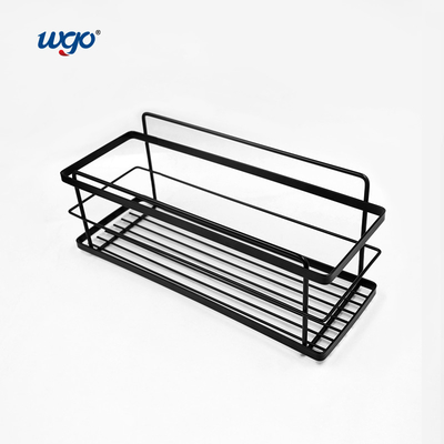 SS201 Aksesoris Kamar Mandi Dinding Pemegang Chrome Untuk Mandi 10kg Loading Dapur Dinding Rak