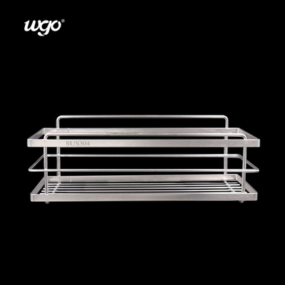 10kg Loading Kamar Mandi Shower Caddies SS201 Wall Bath Aksesoris Chrome Holder