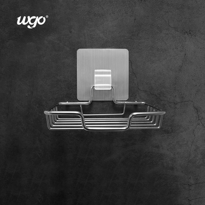 Tempat Sabun Stainless Steel WGO 304 Untuk Mandi ISO 9001 5kg Bantalan Jenis Perekat Diri