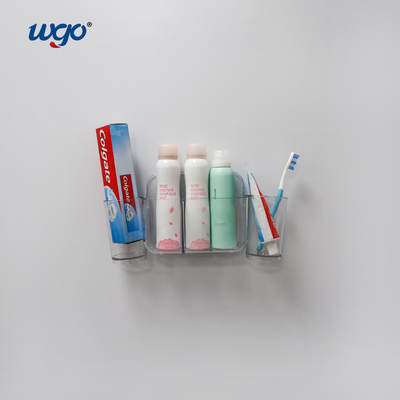 32cm Wide Self Adhesive Toothbrush Holder Organizer Holders Dekorasi Kamar Mandi Dengan Dispenser Pasta Gigi