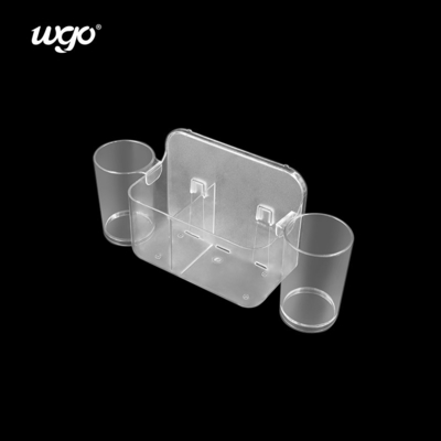 32cm Wide Self Adhesive Toothbrush Holder Organizer Holders Dekorasi Kamar Mandi Dengan Dispenser Pasta Gigi