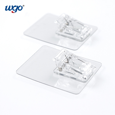 Self Adhesive Dipasang Dihapus Tidak meninggalkan jejak Klip Adhesive Hook Clamp