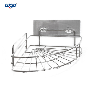 Keranjang Pancuran Sudut 10kg Stainless Steel SS201 Badan pengatur pancuran sudut