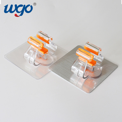 Self Adhesive Cleaning Broom Mop Holder Gripper Bebas Kerusakan Dinding Grippers