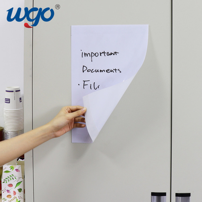 W Peel Dry Erase Wall Sticking Whiteboard Film Sheet Termasuk Penanda 11x17
