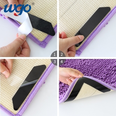 ISO 9001 Non Slip Karpet Self Adhesive Pad Tebal 1.5mm Ramah Lingkungan