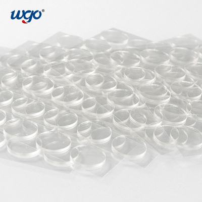 1x1 Inch Removable Sticky Dots SGS Disetujui Double Stick Tape Dots