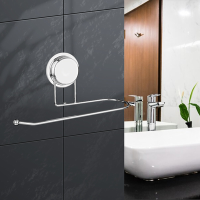 ISO9001 Self Adhesive Kamar Mandi Produk Pemegang WGO Suction Wall Handuk Rak